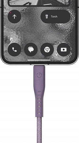 Kabllo karikimi Energea Flow, USB C në USB C, 1.5m, 240W 5A, lejla