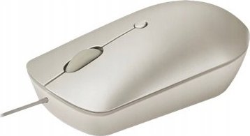 Maus Lenovo 540 Compact, USB C, me kabllo, ngjyrë rërë