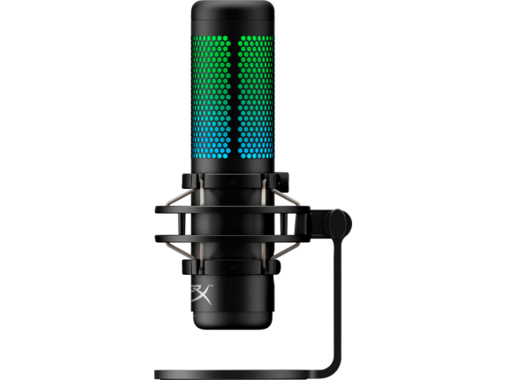 Mikrofon USB HyperX QuadCast S, kondenzator, RGB, i zi