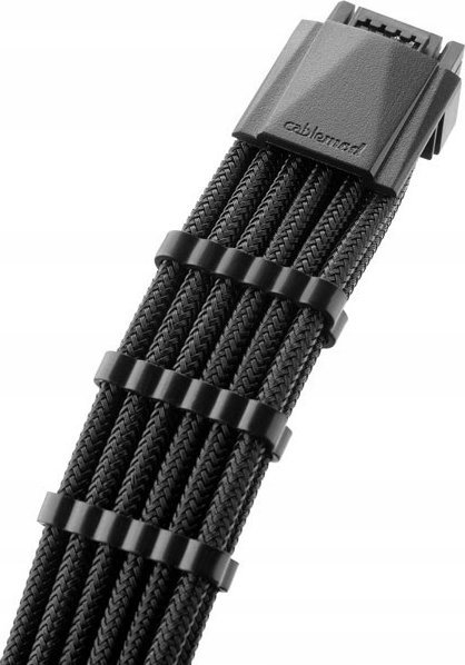 Set zgjatues kablloje CableMod Pro ModMesh 12VHPWR StealthSense, për GPU, i zi