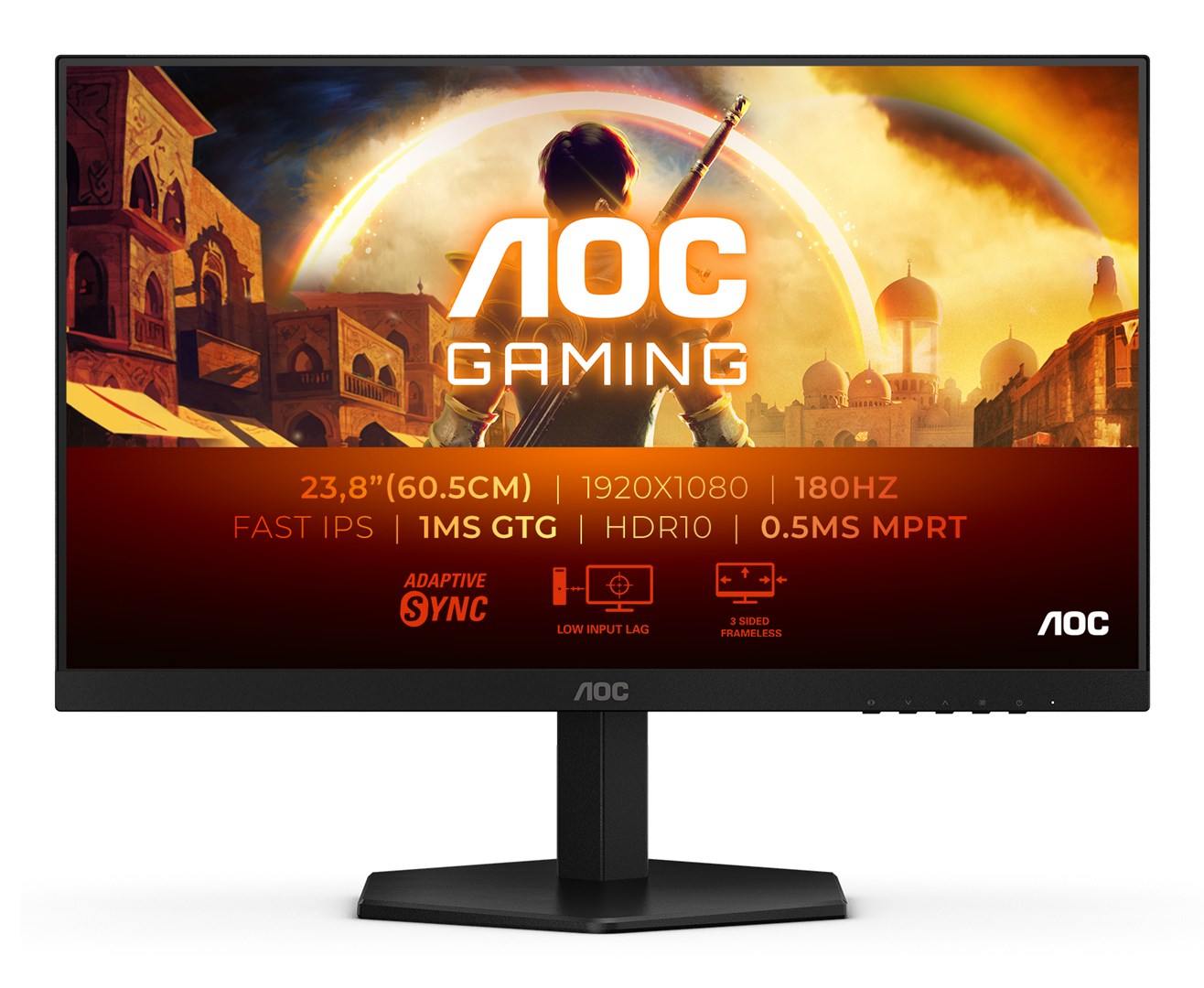 Monitor gaming AOC G4 24G42E, 23.8", Full HD 180Hz, i zi