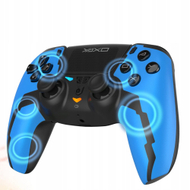 Gamepad wireless Hornet Fury Elite, për PS4 PC Android, Bluetooth USB, blu