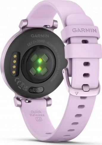 Ora smartwatch Garmin Lily 2, 34 mm, ekran me prekje, e artë