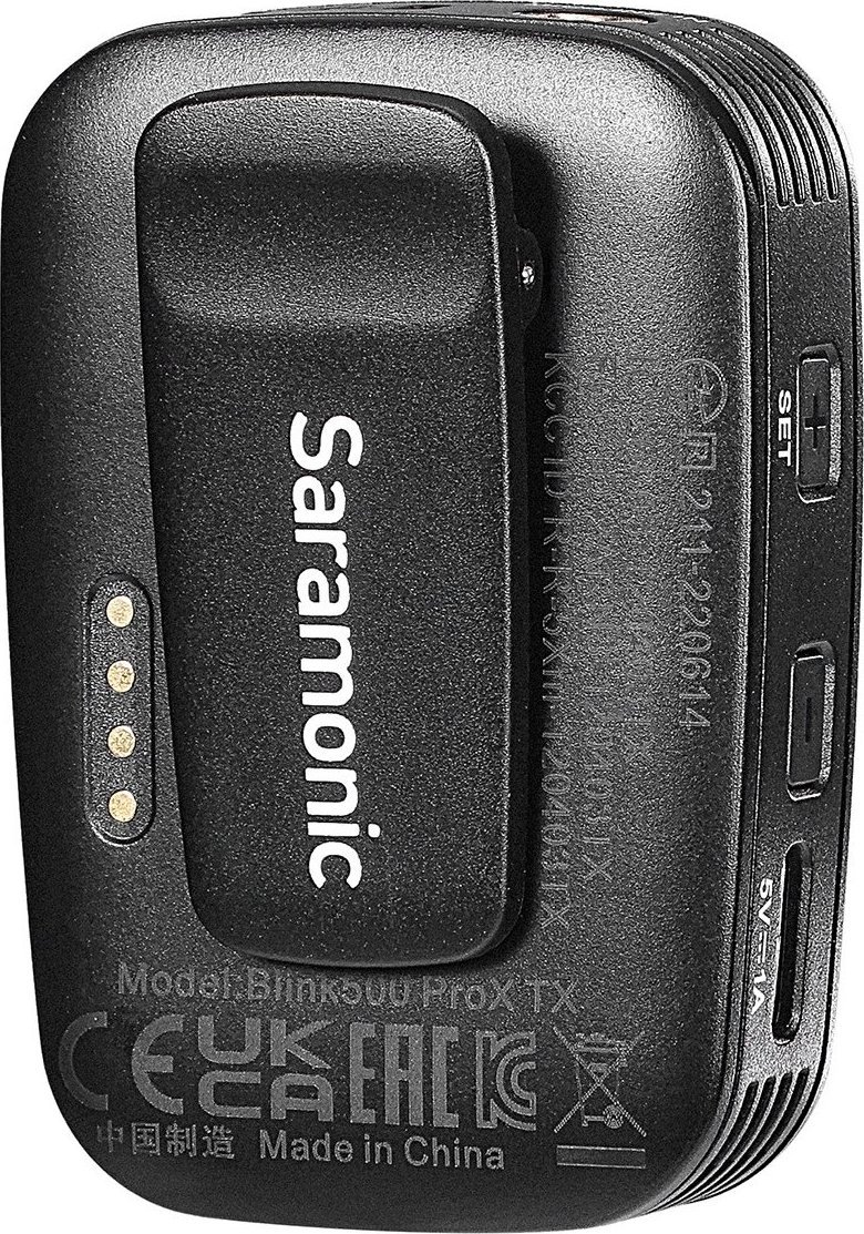 Sistem mikrofoni wireless Saramonic Blink500 Pro XB6 2023, 2 transmetues, USB C, i zi