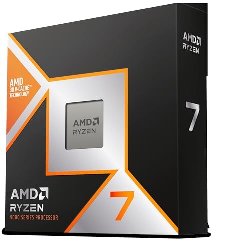 Procesor desktop AMD Ryzen 7 9800X3D, 8 core 16 thread, 5.2 GHz Boost, Socket AM5, argjendtë