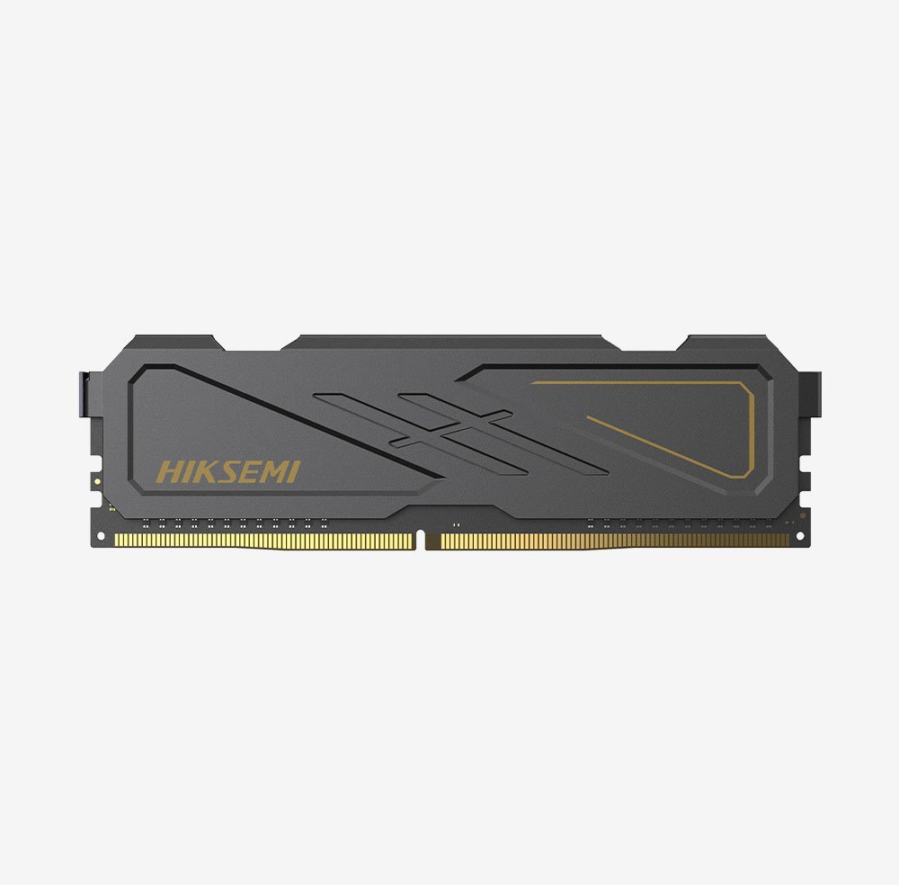 Memorie RAM Hiksemi Armor DDR5 16 GB 6000 MHz (HSC516U60D2) – U10 U-DIMM, Heatsink i Zi për Desktop