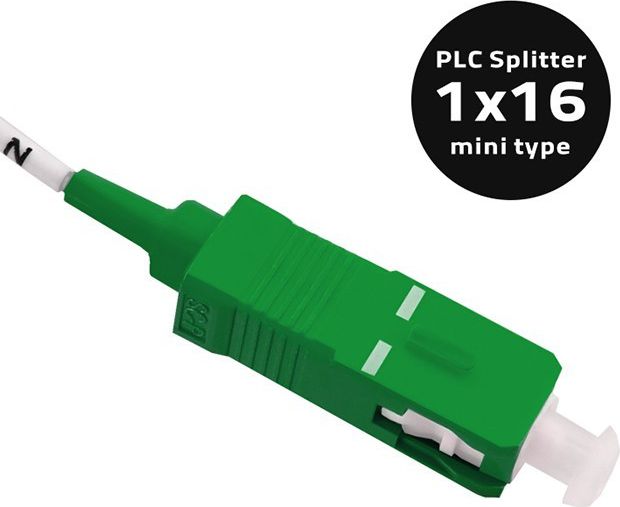 Splitter optik Qoltec 54208, 1x16, G.657A, SC/APC SC/APC, single mode