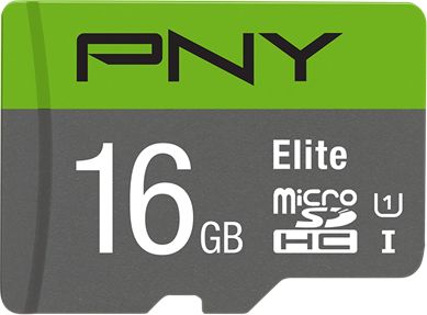 Kartë memorie PNY Elite MicroSDHC, 16GB