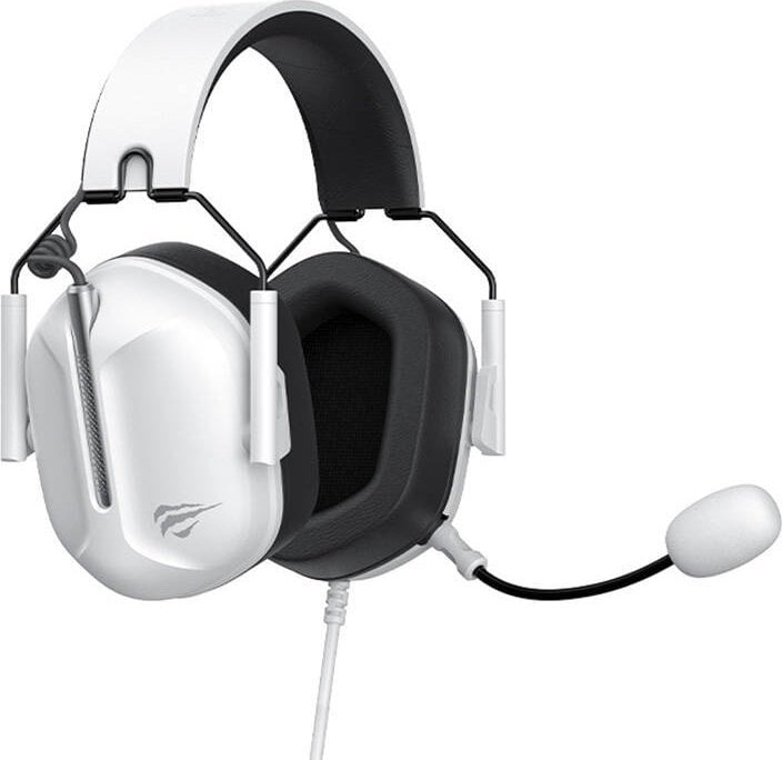 Kufje gaming Havit H2033D, me kabllo dhe pa kabllo, bardhë e zezë