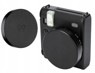 Kapak lente për kamera FUJIFILM Instax Mini 99, aliazh alumini, lëkurë PU, i zi