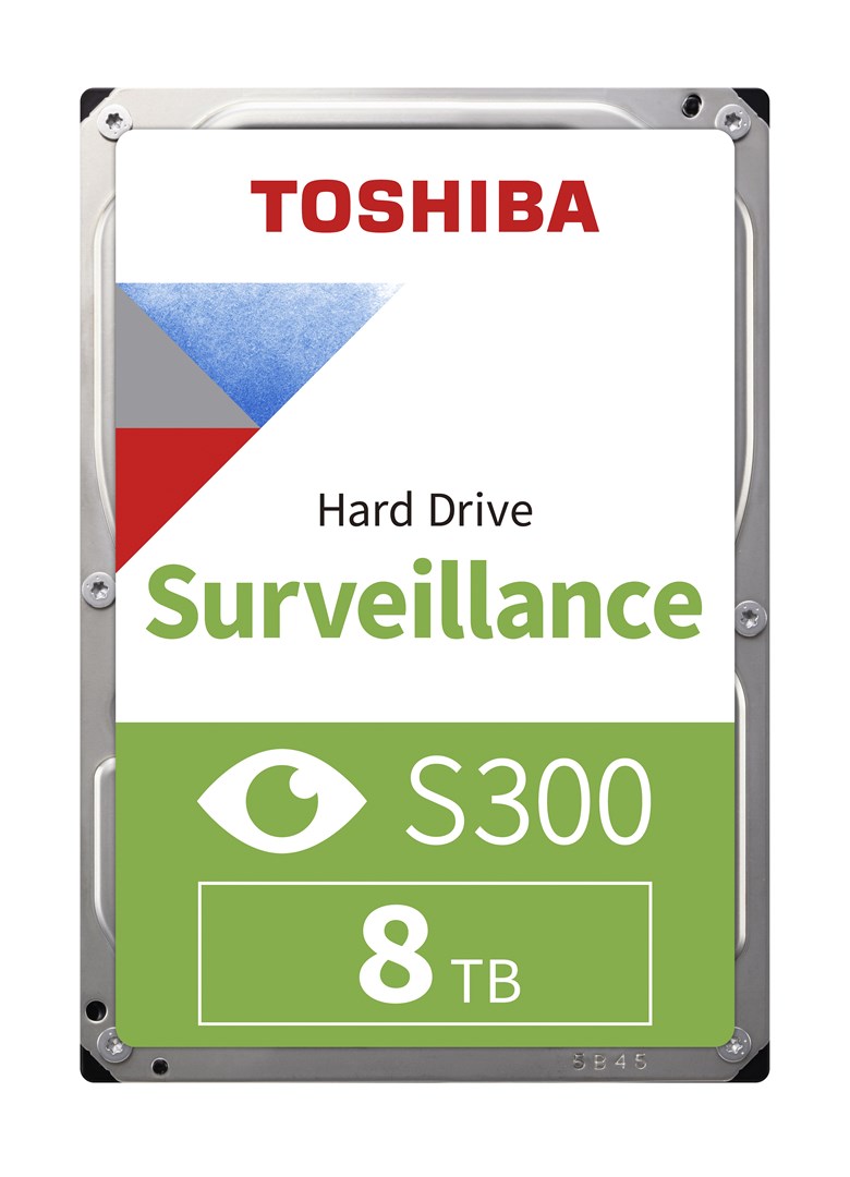 Hard disk Toshiba S300 Surveillance, 3.5", 8TB, SATA III, i argjendtë