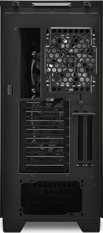 Kasë Sharkoon Elite Shark CA300T ARGB, e zezë, Full Tower
