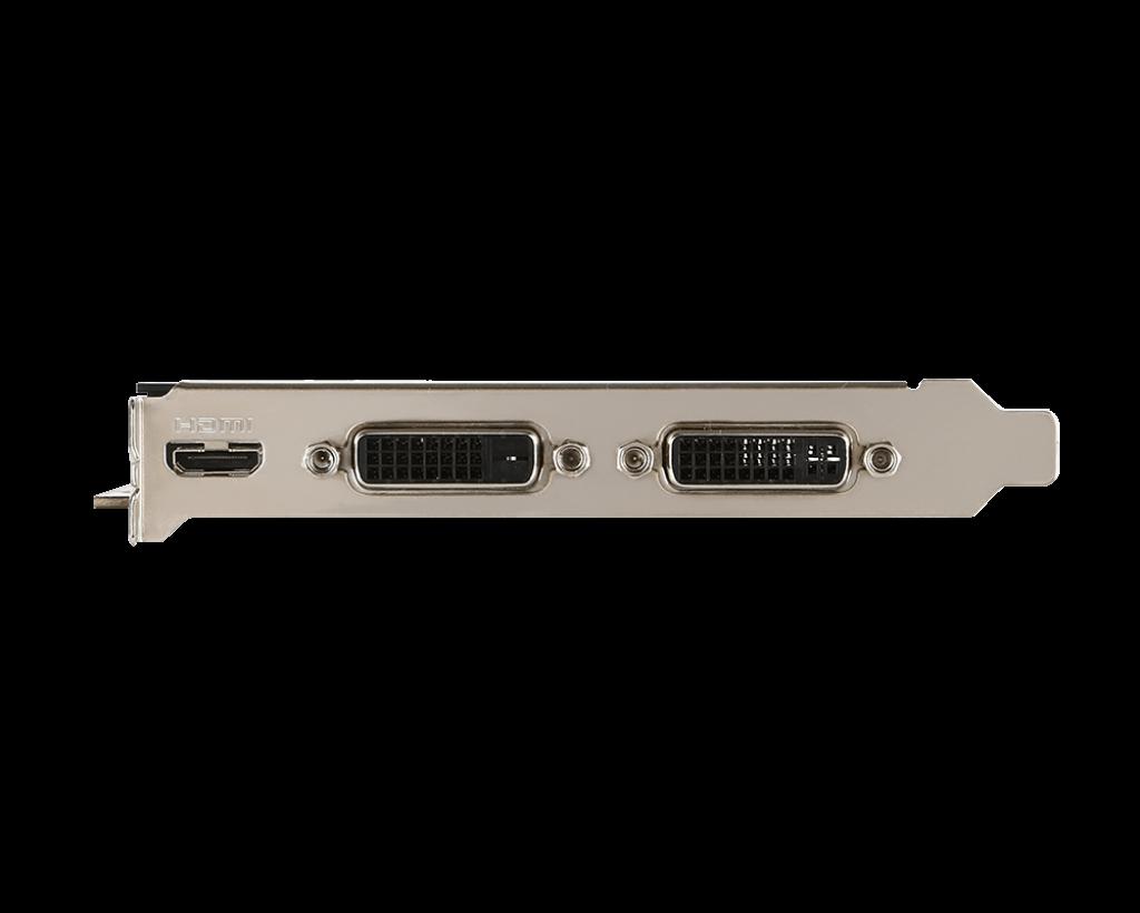 Kartë grafike MSI GeForce GT 710 2GD3H H2D, 2GB DDR3, 64 bit, e zezë