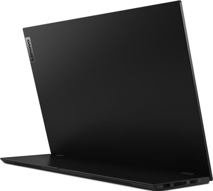 Monitor portativ Lenovo ThinkVision M14t, 14" Full HD, me prekje, i zi