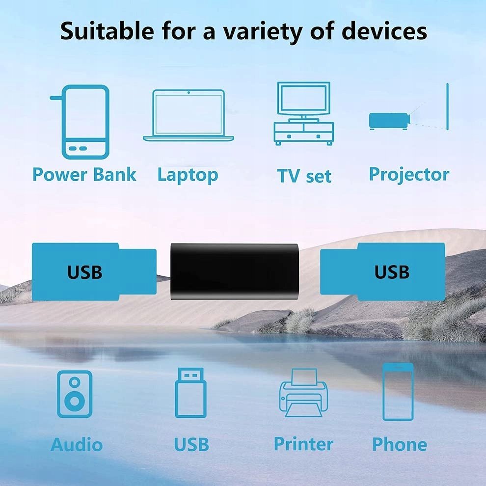 Adapter PremiumCord USB C në USB C, USB 3.1, 10 Gbps, i zi