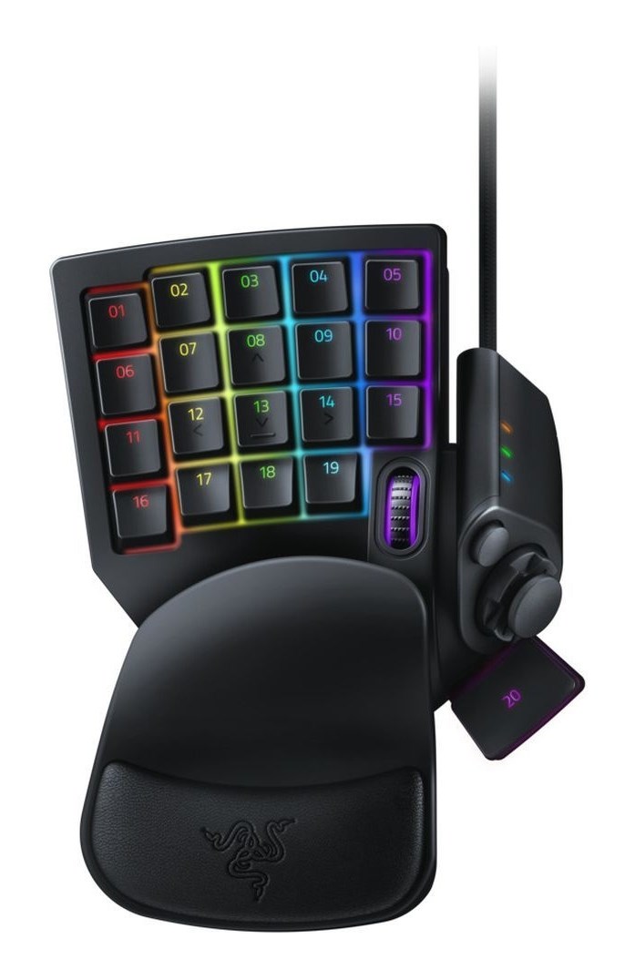 Tastierë numerike Razer Tartarus V2, USB, 32 taste, e zezë