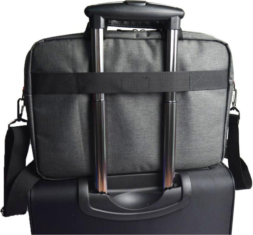Çantë laptopi Addison Middlebury, 14.1", najlon 1680D, e zezë