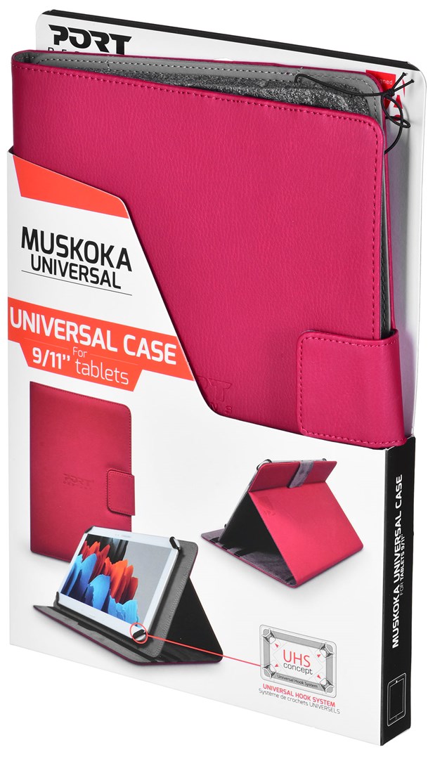 Këllëf mbrojtës për tablet Port Designs Muskoka, 11", e kuqe