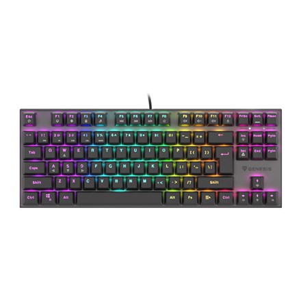 Tastierë Genesis Thor 303 TKL RGB, e zezë