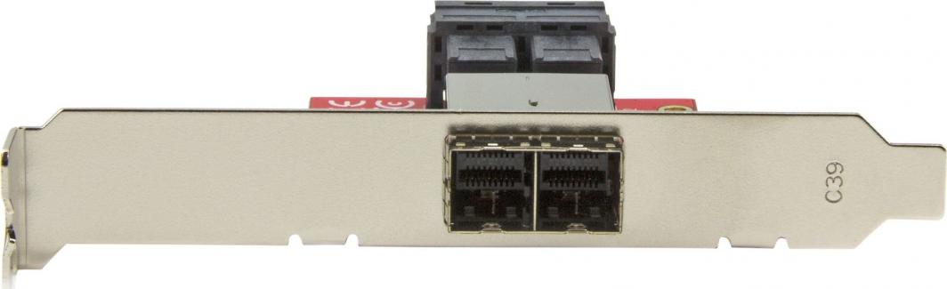 Përshtatës StarTech 2x SFF-8643 - 2x SFF-8644 (SFF86448PLT2)