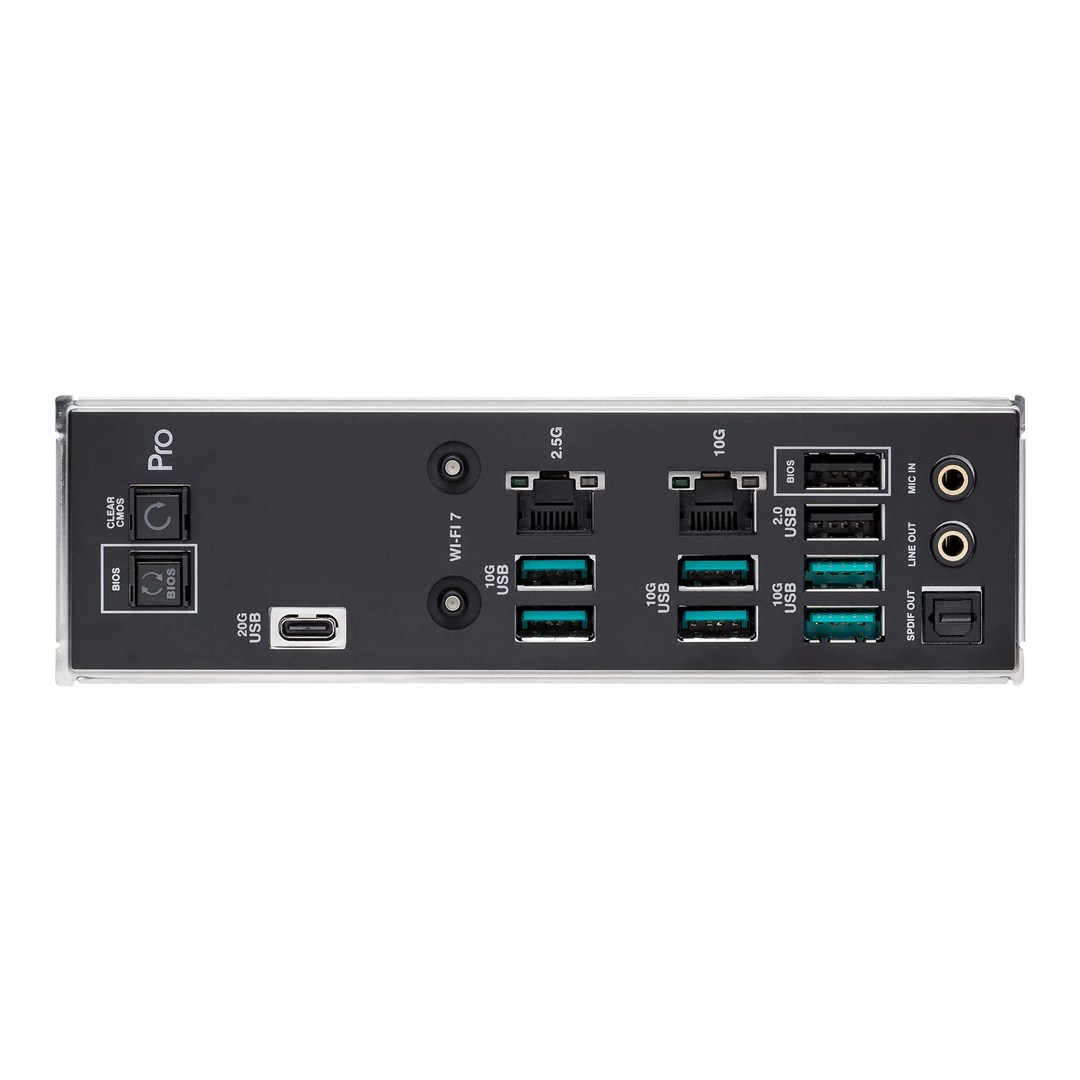 Pllakë amë Asus PRO WS TRX50-SAGE WIFI, DDR5, WiFi 7, e zezë