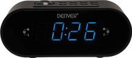 Radio orë Denver CRP-717, projektor muri, ekran LED, e zezë