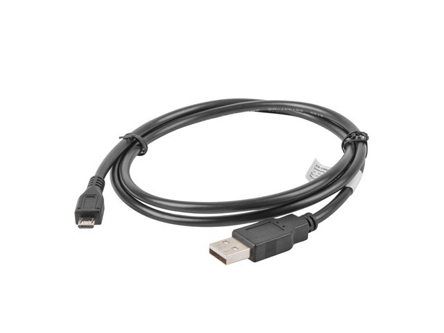 Kabllo Lanberg, Micro-USB B / USB A, 1 m, e zezë