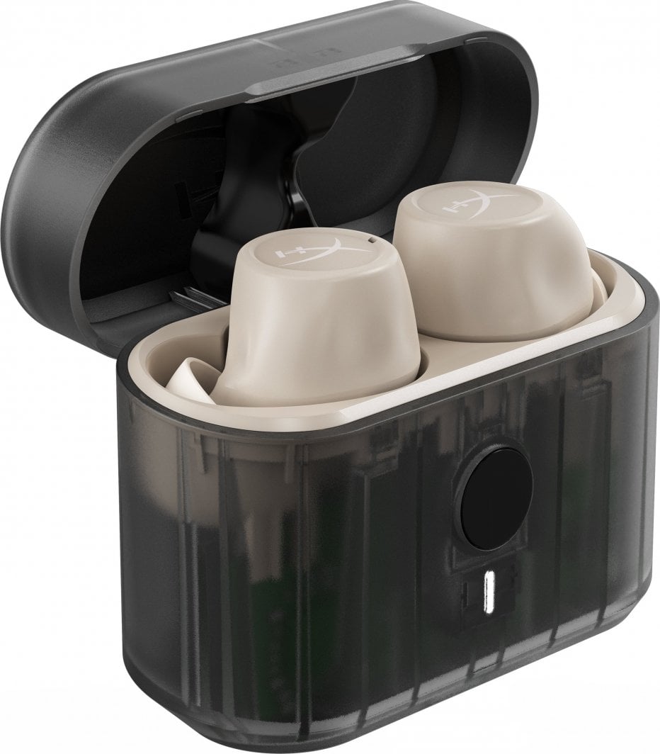 Dëgjuese HyperX Cirro Buds Pro, pa kabllo, bezhë