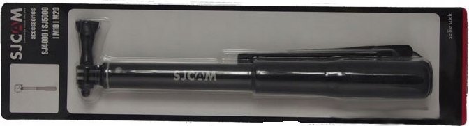 Monopod SJCAM për kamera sportive, 11 90cm, stabilizues, i zi