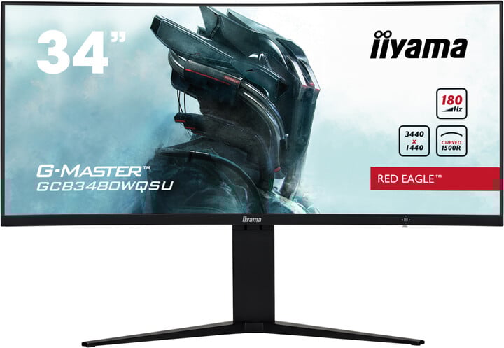 Monitor iiyama G-Master GCB3480WQSU-B1 - LED, 34", UW-QHD, i zi
