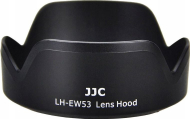 Kapak dielli për lente JJC LH, bajonetë, me leckë pastrimi First Lens Cloth, për Canon