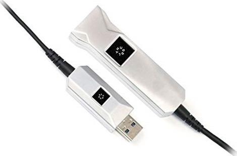 Kabllo USB Huddly USB-A në USB-A, 10m, USB 3.2 Gen 1, i zi