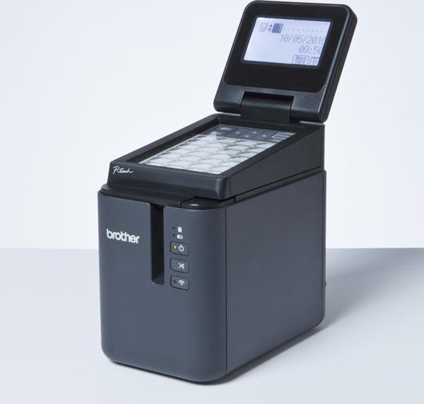 Printer etiketash Brother PT-P900WC, Wi-Fi, 60 mm s, gri