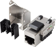Fole moduli Lanberg Keystone, RJ45 - LSA FTP, cat.5e, 90 gradë për montimin e kutisë -KSF5-1090