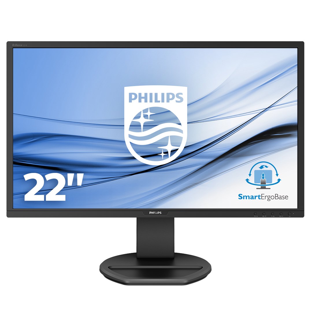 Monitor Philips B Line 221B8LHEB, 22", Full HD, LED, i zi