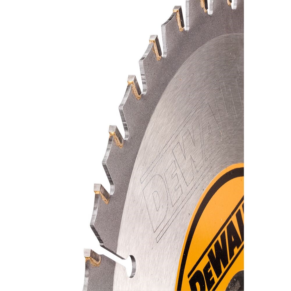 Teh sharrë rrethore DeWalt DT1910-QZ, 165mm, 36 dhëmbë, prerje alumini dhe metali