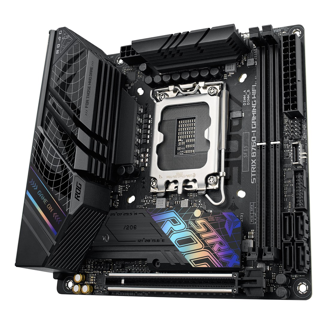 Pllakë amë ASUS ROG STRIX B760-I Gaming WiFi Intel B760 LGA 1700 mini ITX