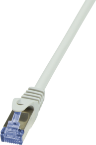 Kabllo rrjeti LogiLink CQ3012S, RJ-45, Cat.6A, 0.25m, e hirtë