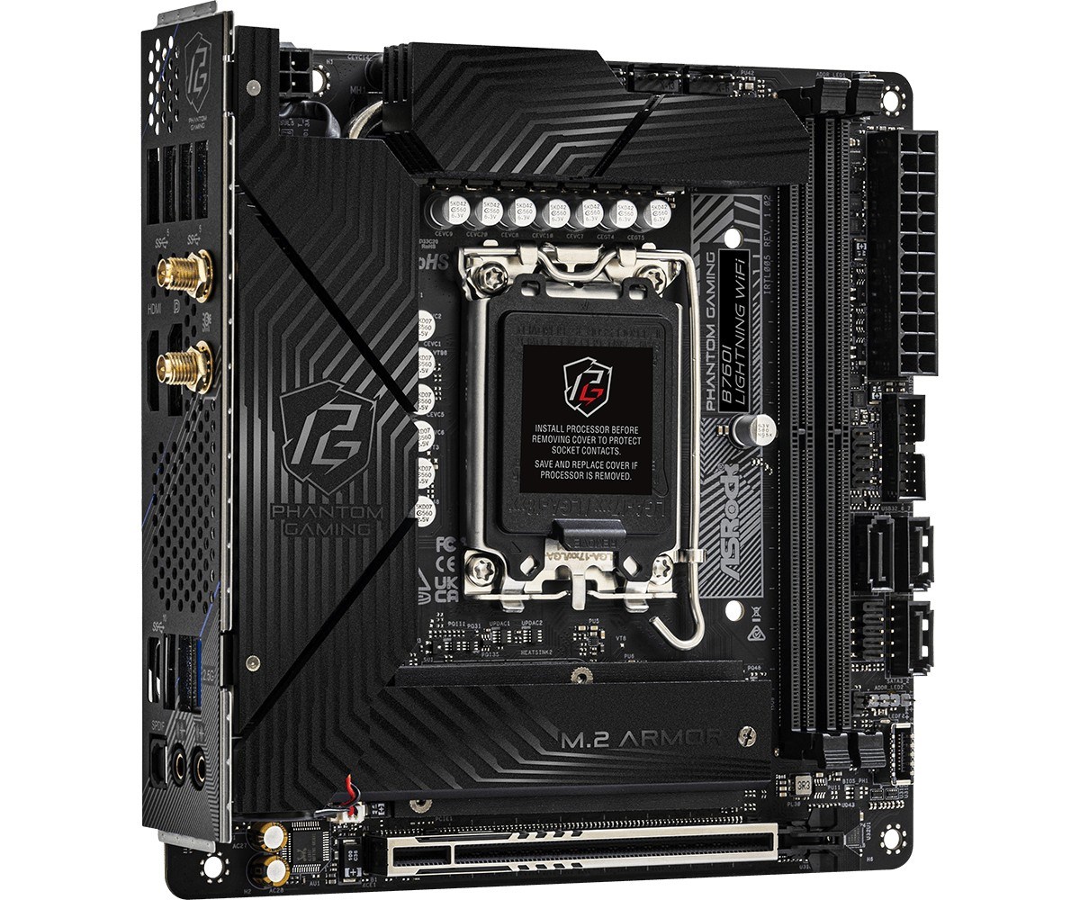 Pllakë amë ASRock B760I Lightning WiFi