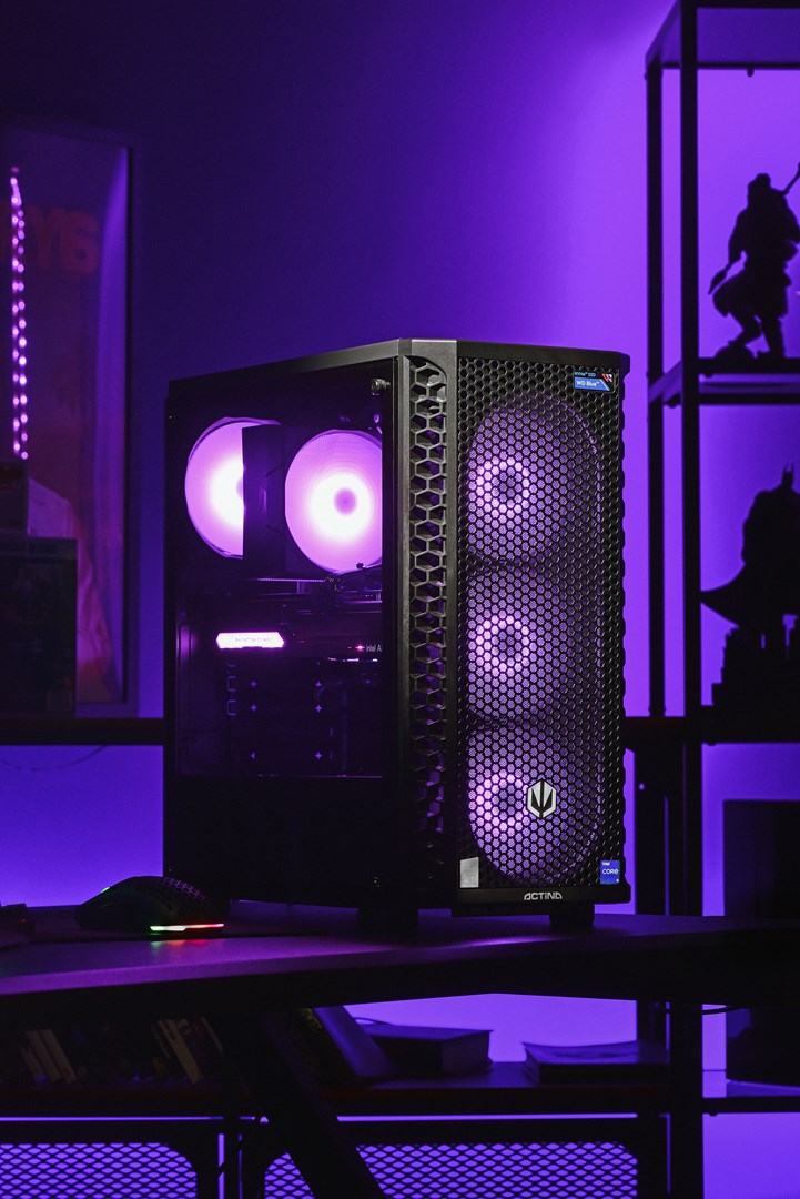 Kompjuter Actina 5600 Midi Tower, AMD Ryzen™ 5, 16GB RAM DDR4, 1TB SSD, i zi