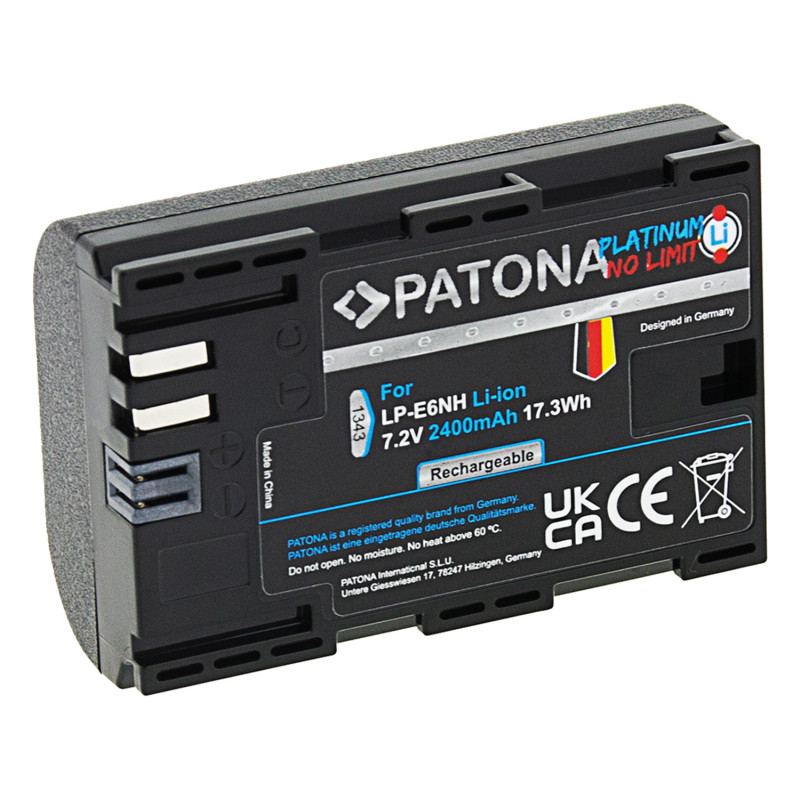Bateri PATONA Platinum Canon LP-E6NH