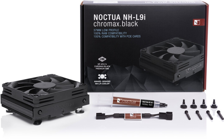 Ftohës Noctua NH-L8i chromax, i zi