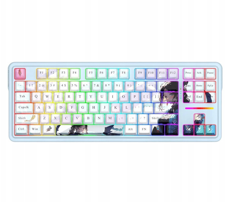 Tastierë gaming Redragon K728 PRO SE, mekanike 80%, wireless 3 moda, RGB