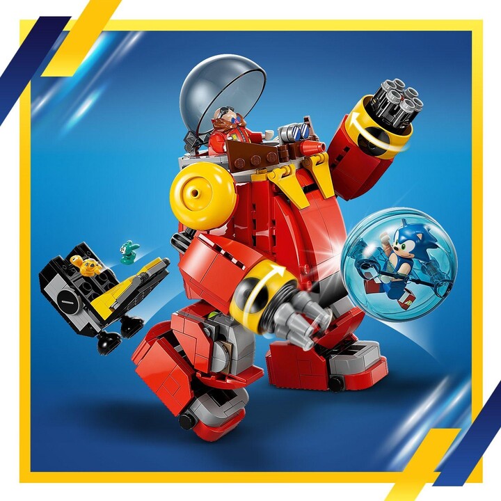 Lodër LEGO® Sonic the Hedgehog™ 76993 Sonic vs. Death Egg Robot Dr. Eggmana