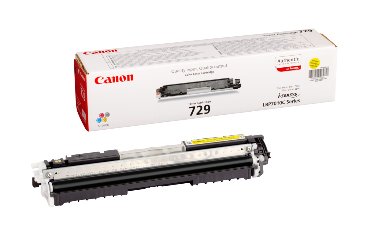 Toner Canon CRG 729 Y, i verdhë