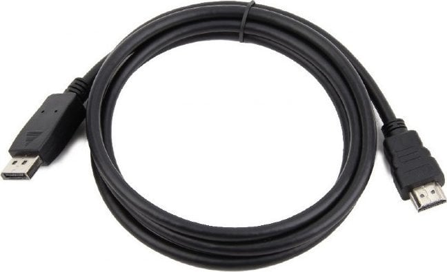 Kabllo Gembird DisplayPort - HDMI, 1.8m, e zezë (CC-DP-HDMI-6)