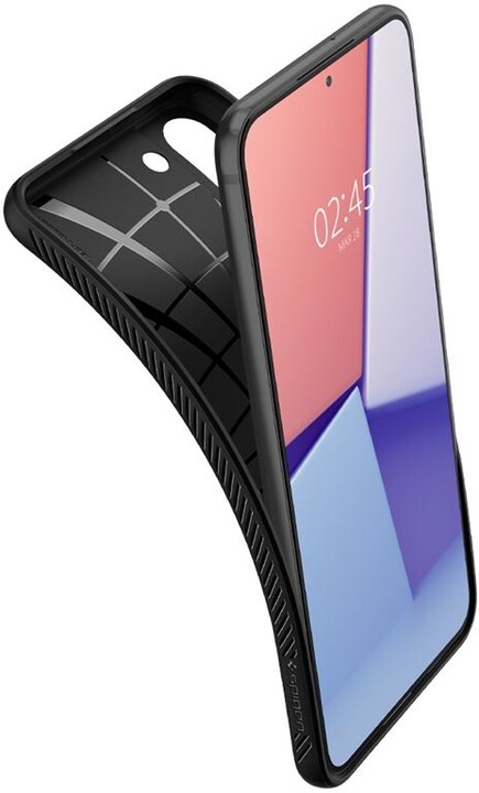 Mbrojtëse Spigen Liquid Air për Samsung Galaxy S22, e zezë