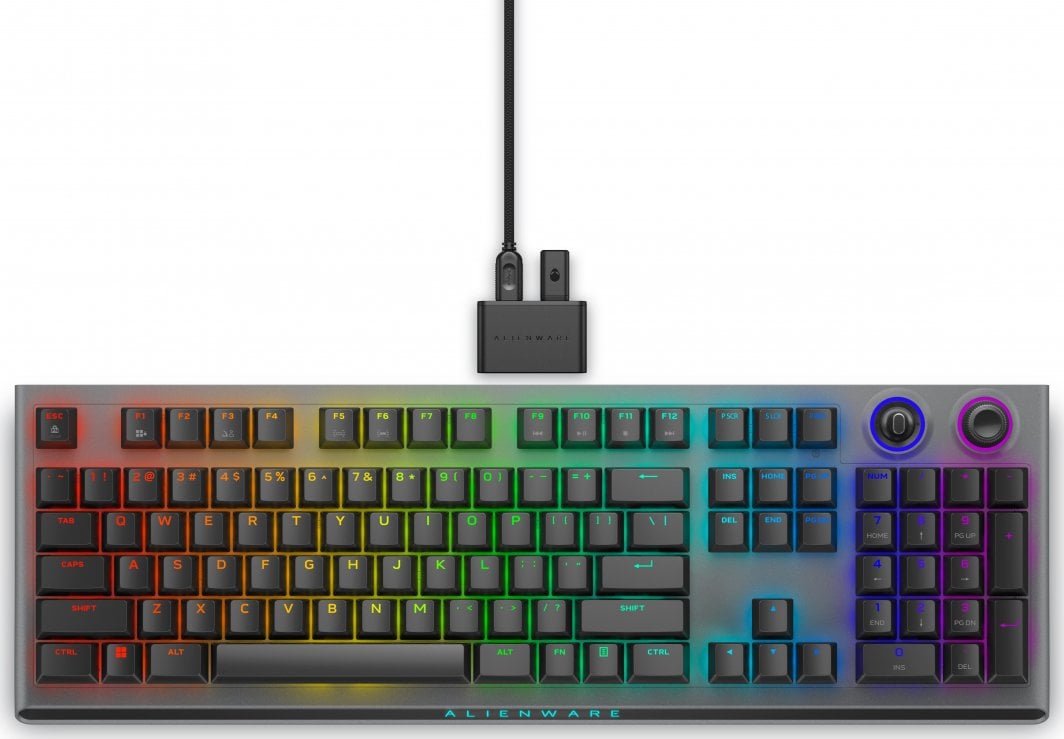Tastierë Dell Alienware AW920, e zezë