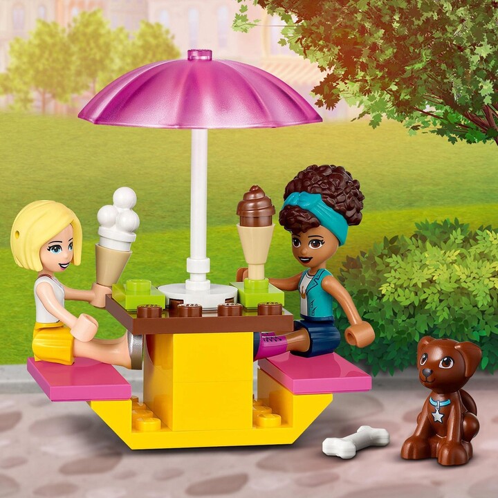 Set lodër LEGO® Friends 41715 Ice Cream Truck, 84 pjesë