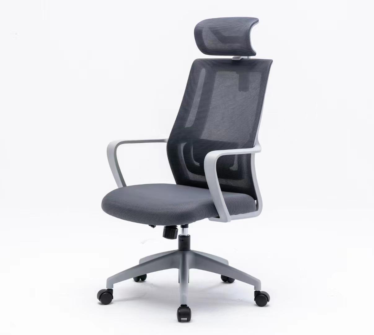 Karrige zyre Serioux Shark SRX-OC01-FA-G, material tekstili, deri 130kg, gri